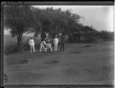 "Posto do Cuango - Visita de belgas".