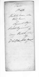 Processo do requerimento de Mary West, viúva, em nome do seu marido sargento James West, do Regimento de Fuzileiros Escoceses.