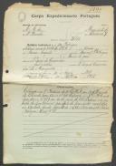 José Rodrigues - Soldado servente Reg. Artª 7