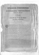 "Quadros Históricos da Liberdade Portuguesa desde 1828 até 1834. Um Quadro. Ataque da Vila da Praia na ilha Terceira em 11 de Agosto de 1829".