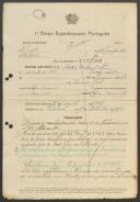 André Rocha Galo - Soldado - Regimento de Infantaria nº17