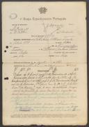 António Maria Torrão - Soldado - 9ª. Compª. 3º. Bat. Regimento de Infantaria nº. 17
