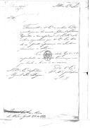 Carta do duque de Wellington, para D. Miguel Pereira Forjaz, ministro e secretário de Estado dos Negócios da Guerra, remetendo uma carta do general Silveira sobre a expedição a Pueblo de Sanabria. 