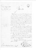 Ofícios do governador de Ayamonte para o governador de Vila Real de Santo António sobre o atentado cometido por um general que convenceu soldados a conspirar.