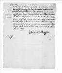 Circular assinada pelo conde do Bonfim, secretário de Estado dos Negócios da Guerra, remetida ao comandante da 3ª Divisão Militar, acompanhada de exemplares da proclamação da Rainha de 30 de Agosto de 1840 e ofício do tenente-coronel Guilherme Augusto Pereira de Sousa, chefe interino da 2ª Direcção da Secretaria de Estado dos Negócios da Guerra, para António Tomás de Almeida da Silva, indagando sobre o aumento da despesa a cargo daquela Secretaria.