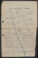 Ernesto Marques - Soldado - Regimento de Infantaria 32