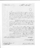 Ofício de Francisco Paulo de Oliveira para o duque da Terceira, ministro e secretário do Estado dos Negócios da Guerra, sobre o pedido de ausência.