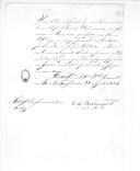 Correspondência do conde do Rio Pardo e do conde de Barbacena para Veríssimo António Cardoso sobre uniformes e rações para o Regimento de Cavalaria 1, 2, 3, 4, 5, 7 e 8, relação dos preços de material, almoxarife do Arsenal do Exército se ter recusado a dar recibos, compra de solípedes para os oficiais da Guarda Real da Polícia, soldados suspeitos de serem liberais, roubos cometidos à caixa da administração da Guarda Real da Polícia do Porto, fornecimento de cobertores e selins, Enfermaria Geral dos Cavalos Doentes, ordem ao Regimento de Cavalaria 10 de mandar receber material, pedido de abono do Depósito de Cavalaria de Chaves para ferragens, curativo para cavalos e outras despesas.