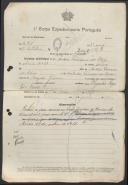 António Ferreira da Silva - Soldado - 1.º Batalhão do Regimento de Infantaria 6