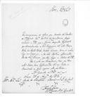 Ofício do tenente-coronel Hugh Owen, do Regimento de Cavalaria 6, para o tenente-general conde de Sampaio, inspector geral de Cavalaria, sobre a licença do clarim do Regimento de Cavalaria 8.