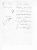 Processo sobre o requerimento de Vicente Anastácio de Lima, 1º sargento da 5ª Companhia de Veteranos de Sines.