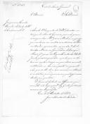 Processo sobre o requerimento de Joaquim Mendes Barata, soldado da 1ª Companhia do Batalhão de Caçadores 1.
