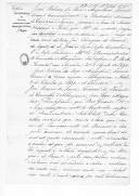 Certidão passada pelo comandante do Batalhão Nacional de Caçadores de Águeda sobre verba de décima que paga José Rodrigues de Resende
no ano civil de 1850.