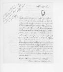 Correspondência entre o conde de Saldanha e o Ministério da Guerra sobre operações contra os rebeldes, embarcações, víveres, intendência, instruções que deve seguir o general Bento da França comandante da Expedição e relação da Divisão Expedicionária do Exército Libertador do Norte.