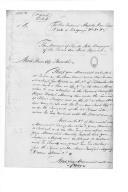 Processo de John Burgogne do Regimento de Granadeiros Irlandeses da Rainha.