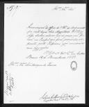 Correspondência do capitão António de Mateus Lobo de Vilas Boas para o marquês de Tancos sobre promoções de pessoal, remetendo relação das praças em Penafiel do Batalhão de Caçadores 6 e das que emigraram para Espanha em 1826.