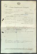 José Maria da Silva - Soldado - Regimento de Infantaria nº19