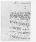 Correspondência de Ricardo Blunt, comandante do Depósito de Recrutas, para D. Miguel Pereira Forjaz, ministro e secretário de Estado dos Negócios da Guerra, sobre nomeações de pessoal, uniformes, vencimentos dos oficiais inferiores do Depósito Geral de Mafra e contabilidade.