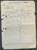 Américo Rodrigues Marinho - Soldado