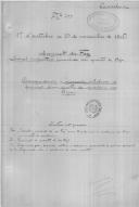 Correspondência e memórias assinadas pelo coronel Augusto du Fay para António de Araújo de Azevedo, ministro da Guerra, sobre a formação dum quartel de Cavalaria em Beja.