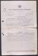 Agostinho Freire - Soldado - Regimento de Infantaria nº22