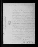 Ofício de Manuel de Brito Mouzinho para António de Lemos Pereira de Lacerda a entrega de armas ao Regimento de Milícias de Sôr.