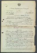 Joaquim Correia - Soldado - Regimento de Infantaria nº15
