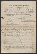 José Simões Madeira - Soldado - 2.º Esquadrão do Regimento de Cavalaria 10