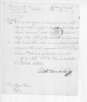 Correspondência de D. António Soares de Noronha para D. Miguel Pereira Forjaz, ministro da Guerra, sobre vencimentos, delitos, operações, administração, transportes e mortos.