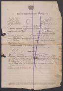 Manuel de Azevedo Nogueira - Soldado - Regimento de Infantaria nº20