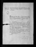 Ofício de Manuel de Brito Mouzinho para o comandante do Regimento de Cavalaria 6 sobre pessoal e pedido de um mapa mensal com indicações pessoais dos Cabos de Esquadra, Anspeçados e Soldados.