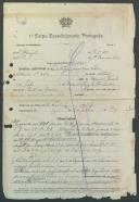 António Gonçalves Lobo - Soldado - Regimento de Infantaria nº29