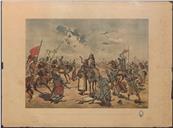 A rainha Santa Isabel atravessando as linhas do exercito de D. Diniz e do filho D. Affonso afim de evitar combate imminente