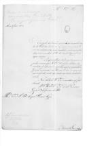 Correspondência de José Barreto Gomes para D. Miguel Pereira Forjaz, ministro e secretário de Estado dos Negócios da Guerra, sobre solípedes, correios e vencimentos.