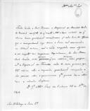 Carta (minuta) de António de  Araújo Azevedo, secretário de Estado dos Negócios da Guerra, para D. Rodrigo de Sousa Coutinho sobre uma requisição do marechal-de-campo conde de Viomenil, solicitando uma gratificação extrordinária para oficiais que o acompanharam.