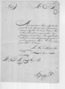 Correspondência de Joaquim da Costa e Silva, inspector das Tesourarias Gerais das Tropas do Reino, para D. Miguel Pereira Forjaz, ministro da Guerra, sobre o despacho de um requerimento feito por Leocádia Ludovina Pereira do Amaral.