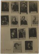 Fotografias de indivíduos suspeitos recolhidas pela missão portuguesa na Grande Guerra