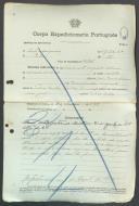 Nascimento Augusto Albano - Soldado - G.C.Adm. Militar