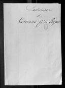 Correspondência de várias entidades para Candido José Xavier sobre a recepção das cruzes de condecoração para distribuirem aos corpos de cada província e relações das mesmas.