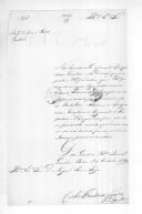 Correspondência de Carlos Frederico Lécor para D. Miguel Pereira Forjaz, ministro e secretário de Estado dos Negócios da Guerra, sobre obras no depósito das espingardas e instrumentos musicais.