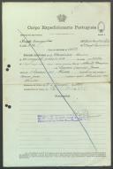 Maximino Pereira - 2ºSargento - G.C.Adm. Militar
