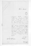 Correspondência de José Maria Rangel para D. Miguel Pereira Forjaz, ministro e secretário de Estado dos Negócios da Guerra, sobre solípedes e vencimentos.