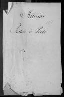 Correspondência entre várias entidades sobre os Regimentos de Milícias do  Porto, Aveiro, Oliveira de Azeméis, Penafiel e Maia, remessa de relações dos oficiais e praças que fizeram serviço em campanhas de 1809 a 1812, condecorações pelas campanhas da Guerra Peninsular.