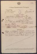 António Luís de Sousa - Soldado - Regimento de Infantaria nº19