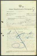 José Fernandes Trigo - Soldado - G.C.Adm. Militar