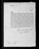 Circular de Manuel de Brito Mouzinho para António Salignas de Benavides sobre pedido de relação de todas as praças e oficiais que estiveram na Batalha de Vitória.