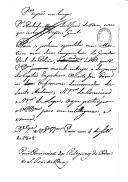 Ofício do capitão Duarte José Fava, do Real Corpo de Engenheiros, para António de Araújo de Azevedo, secretário de Estado dos Negócios da Guerra, sobre as acomodações para duas companhias da Real Guarda da Polícia de Lisboa no Convento de São João de Deus.