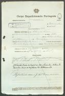 António da Fonseca - Soldado - C.A.L.P.