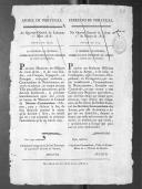 Ordem do dia do Quartel General de Lisboa, do comandante superior de Lisboa, ordenando que todos os oficiais que se dirigem a esta cidade deverão apresentar-se imediatamente na secretára do coronel de Novion, comandante das armas.