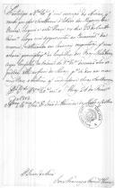 Carta de José Francisco Fernandes Correia, juiz de fora, para D. João de Almeida de Melo e Castro, secretário de Estado dos Negócios da Guerra participando a sua chegada à praça de Elvas, tendo-se apresentado ao governador da mesma.